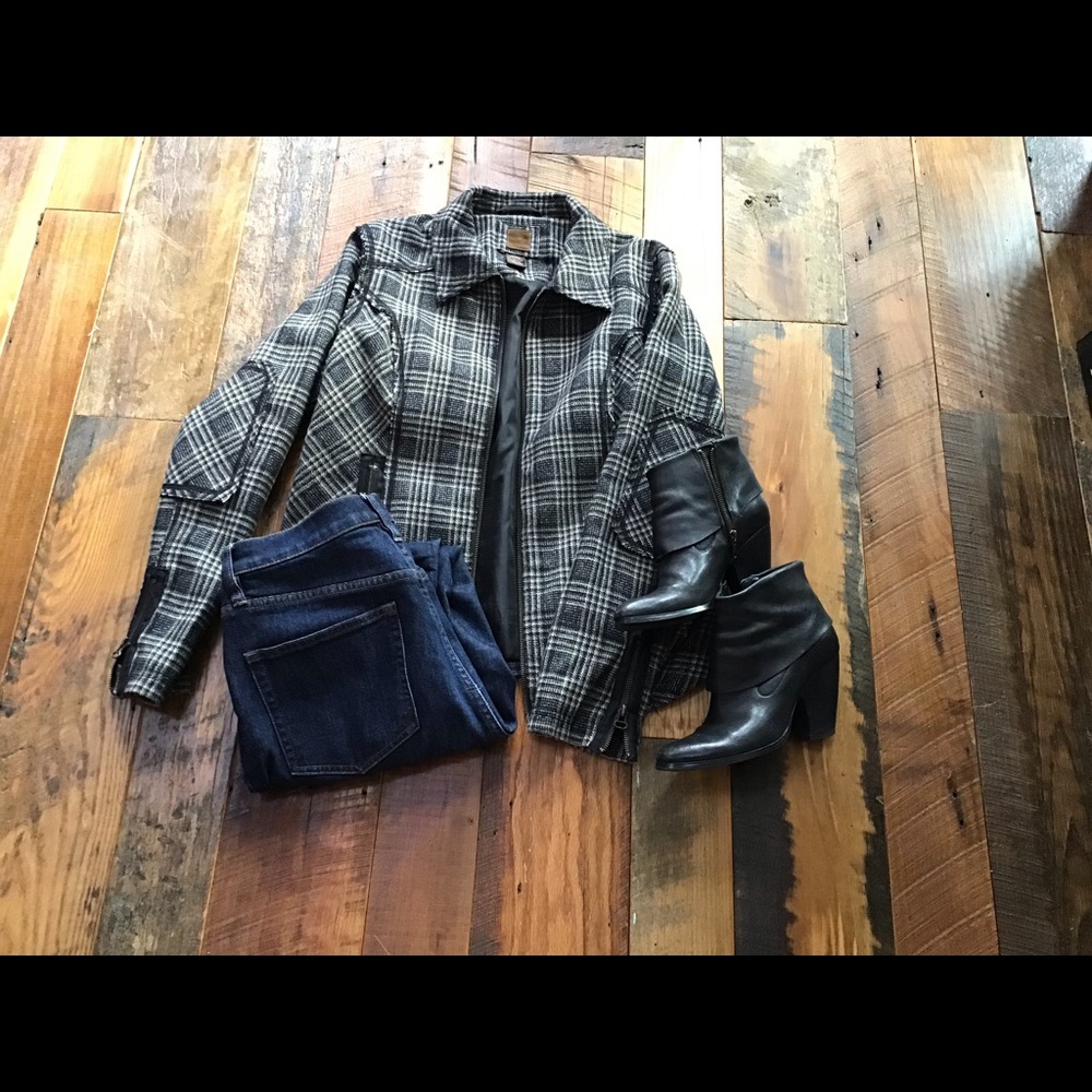 EUC plaid jacket